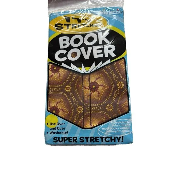 It's Academic, NFL & Vtg Book Sox Stretchable Shrink to Fit Book Covers lot of 5 - Picture 2 of 14